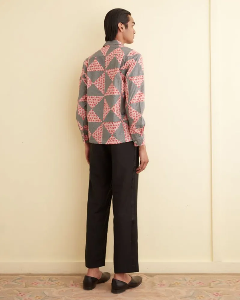 Shirts<BODE Deco Puzzle Patchwork Long Sleeve Shirt