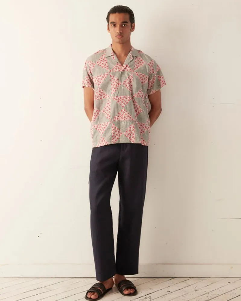 Shirts<BODE Deco Puzzle Patchwork Short Sleeve Shirt