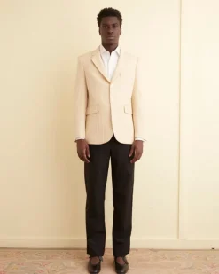 Suiting<BODE Dennis Stripe Suit Jacket White