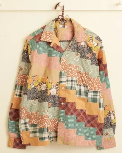 Shirts<BODE Diagonal Square Patchwork Shirt
