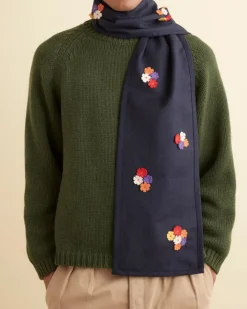 Accessories<BODE Dianthus Applique Scarf