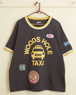 Cut & Sew<BODE Discount Taxi Tee Black/Multi