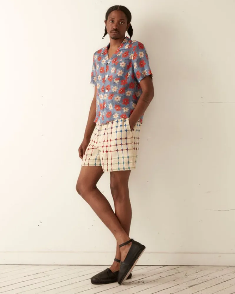 Trousers & Pants<BODE Dobby Weave Shorts Multi