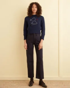 Knitwear<BODE Doodle Crewneck Navy