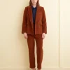 Outerwear<BODE Double-Breasted Corduroy Jacket Tobacco