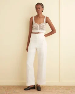 Underpinnings<BODE Duet Lace Tank White