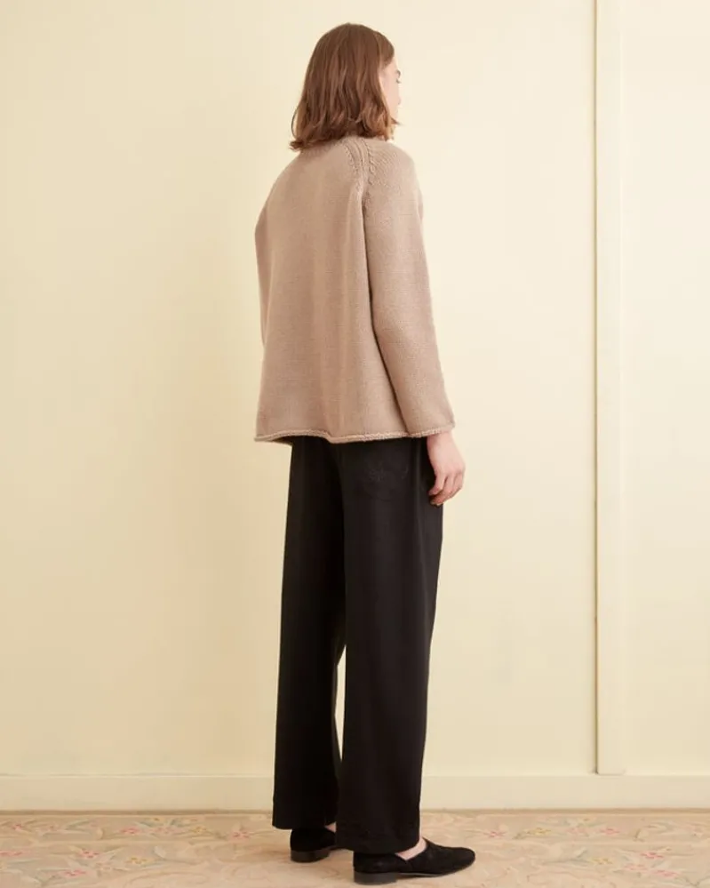 Trousers & Pants<BODE Dumas Pajama Pants Black