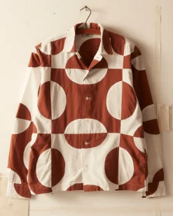 Shirts<BODE Duo Oval Patchwork Long Sleeve Shirt