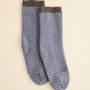 Accessories<BODE Duotone Jacquard Socks - Blue Grey