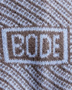 Accessories<BODE Duotone Jacquard Socks - Blue Grey
