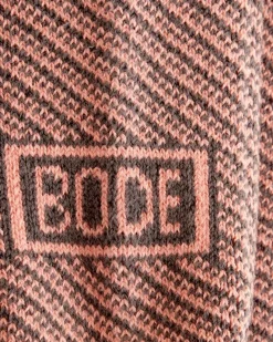 Accessories<BODE Duotone Jacquard Socks - Peach Grey
