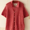 Knitwear<BODE Duotone Lace Shirt - Red