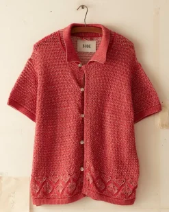 Knitwear<BODE Duotone Lace Shirt - Red
