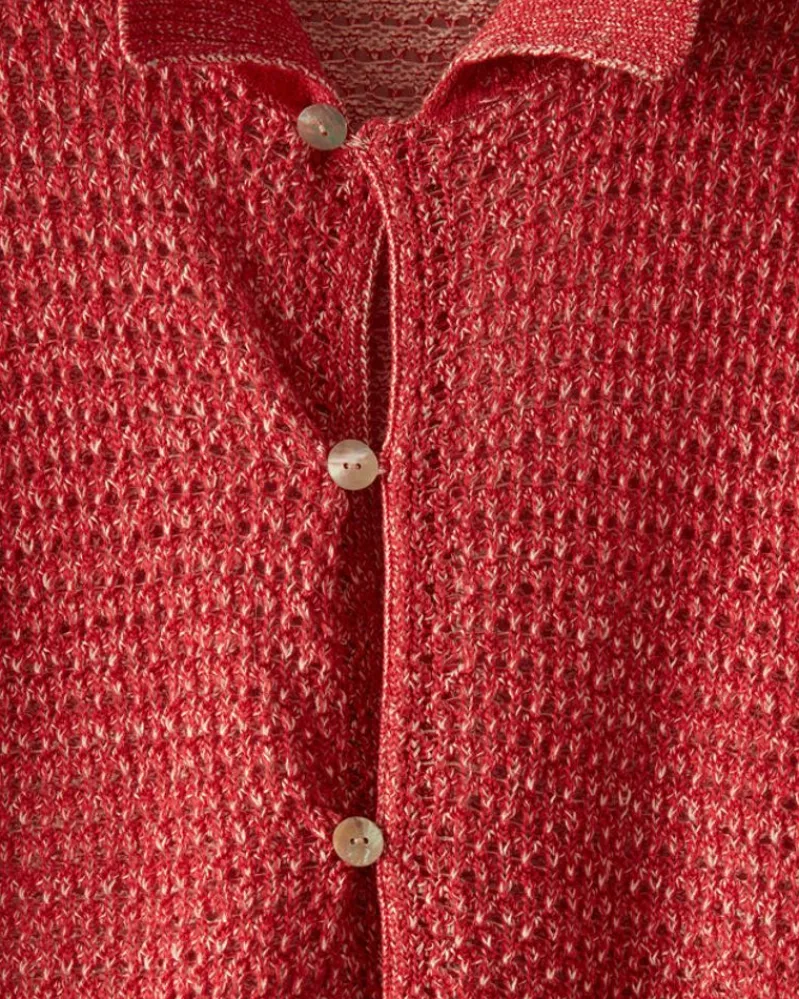 Shirts<BODE Duotone Lace Shirt - Red