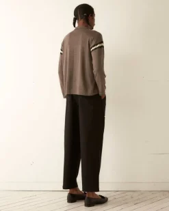 Knitwear<BODE Duotone Stripe Cycling Polo - Grey