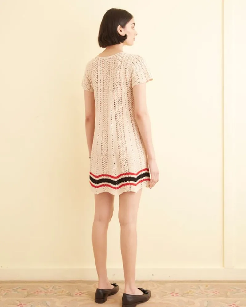 Knitwear<BODE Duxbury Crochet Dress Cream