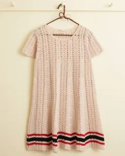 Dresses<BODE Duxbury Crochet Dress Cream