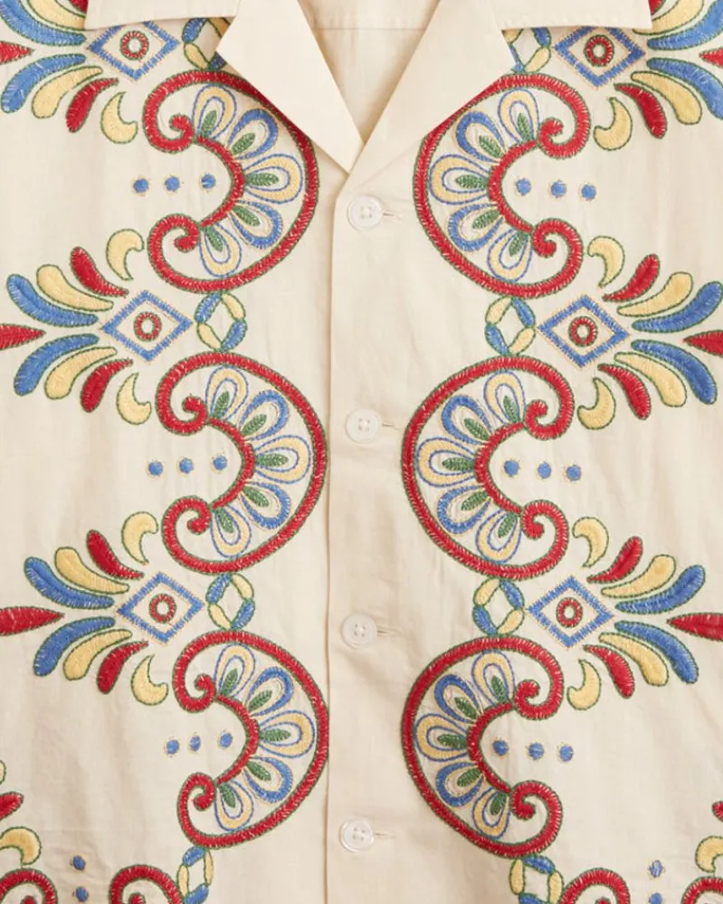 Shirts<BODE Embroidered Carnival Long Sleeve Shirt