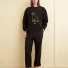 Cut & Sew<BODE Embroidered Dog Crewneck