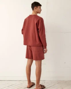 Cut & Sew<BODE Embroidered Pony Crewneck Brown