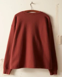 Cut & Sew<BODE Embroidered Pony Crewneck Brown
