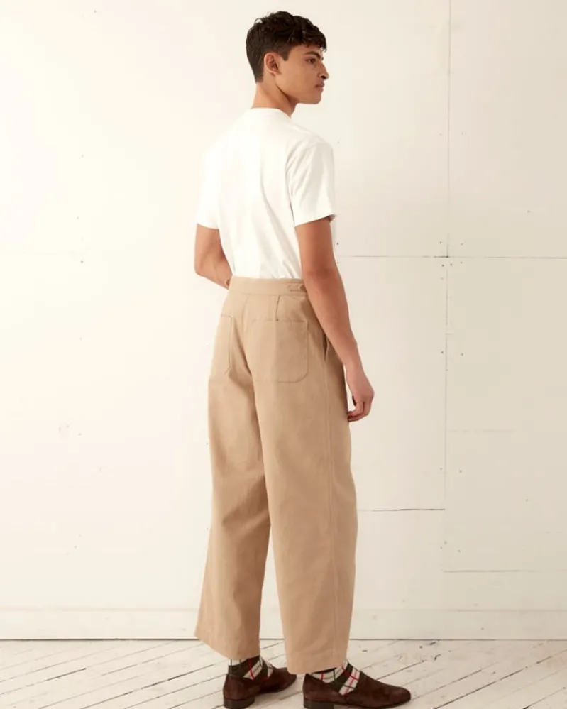 Cut & Sew<BODE Embroidered Pony Tee Cream