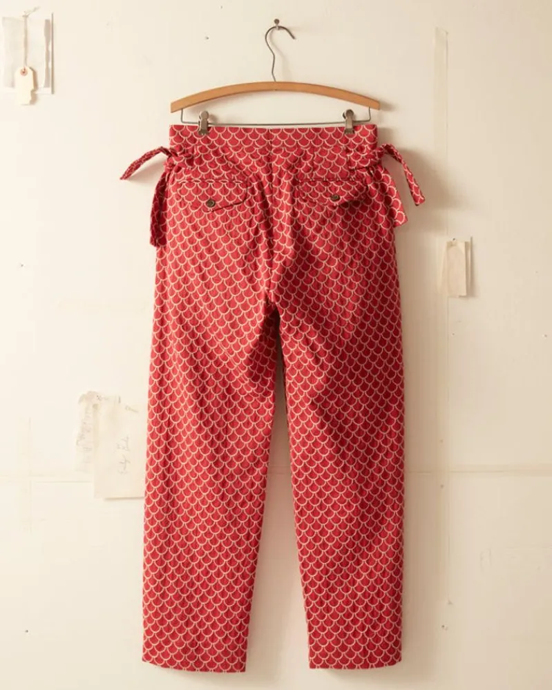 Trousers & Pants<BODE Embroidered Siren Trousers