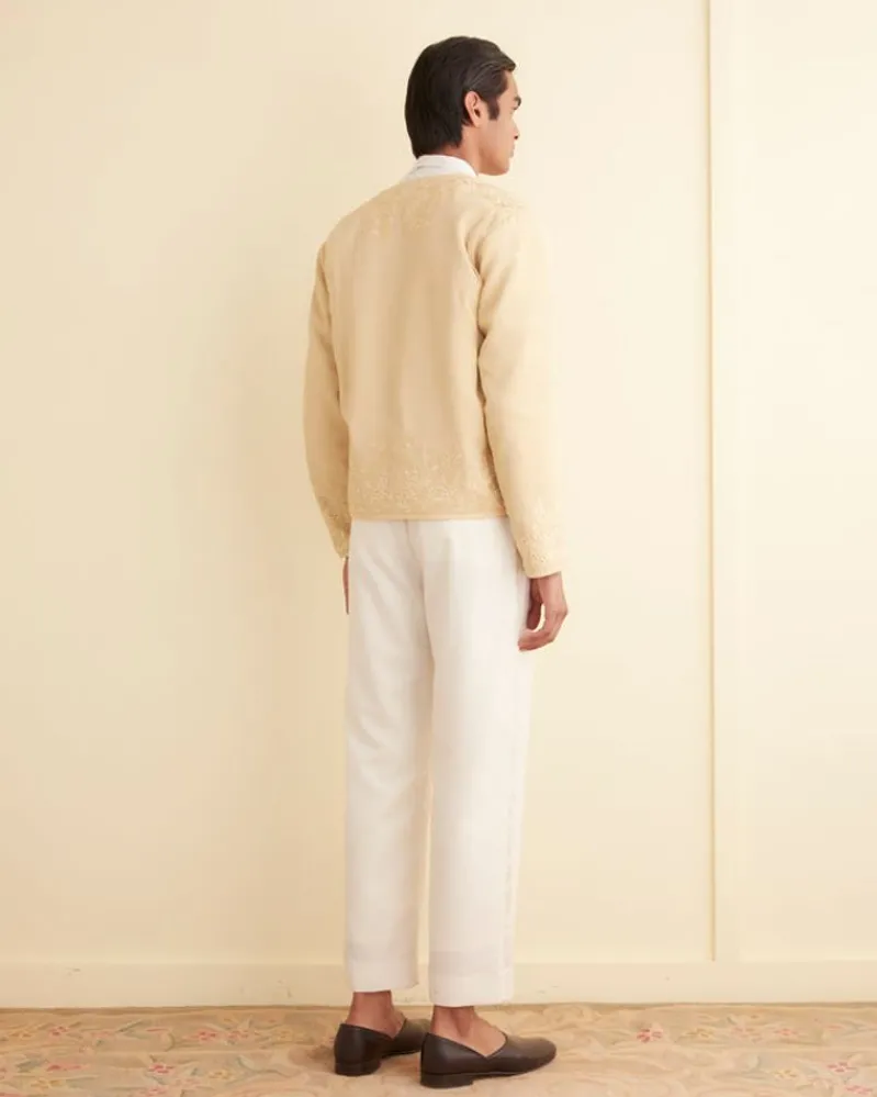 Outerwear<BODE Embroidered Wisteria Liner Jacket Yellow