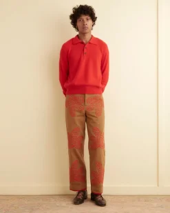 Trousers & Pants<BODE Field Maple Trousers Brown