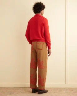 Trousers & Pants<BODE Field Maple Trousers Brown