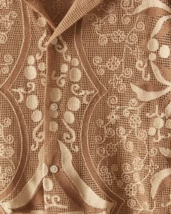 Shirts<BODE Filet Filigree Long Sleeve Shirt