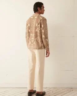 Shirts<BODE Filet Filigree Long Sleeve Shirt