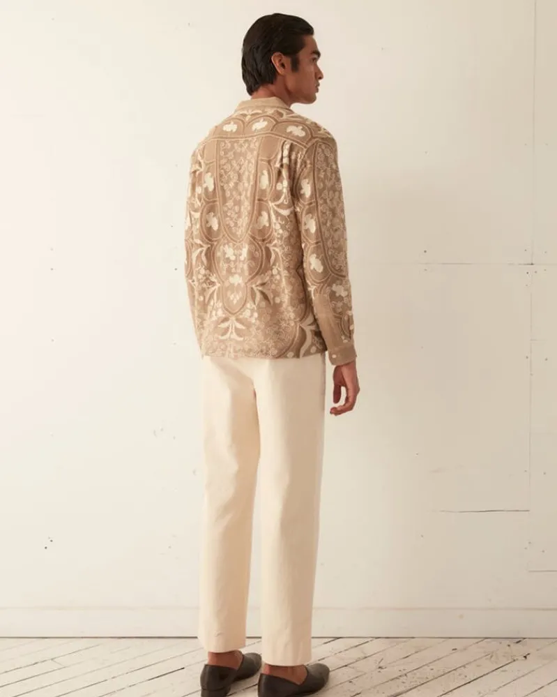 Shirts<BODE Filet Filigree Long Sleeve Shirt