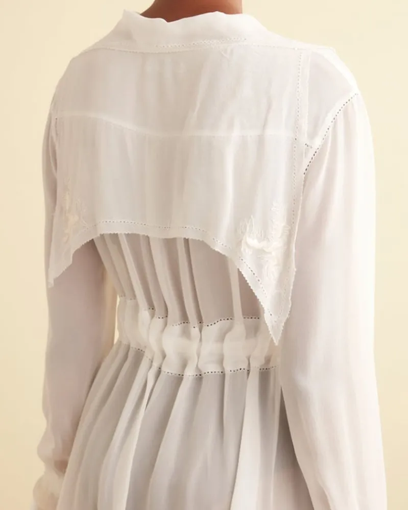Dresses<BODE Finch Dress Ivory
