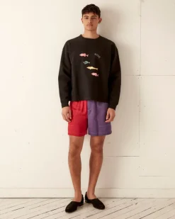 Cut & Sew<BODE Fish Crewneck