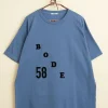 Cut & Sew<BODE Flocked Tee - Blue