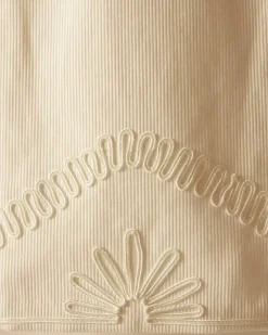 Trousers & Pants<BODE Floral Cording Trousers - White