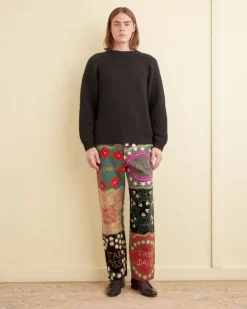 Trousers & Pants<BODE Floral Genus Trousers Multi