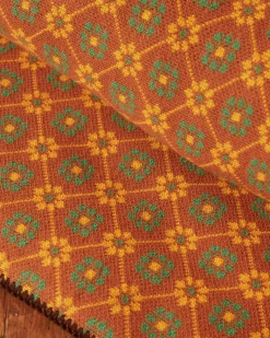 Home Goods<BODE Floral Jacquard Throw - Brown