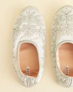 Home Goods<BODE Floral Souvenir Slippers Teal/Multi