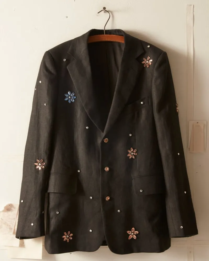 Outerwear<BODE Flower Gem Suit Jacket