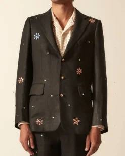 Outerwear<BODE Flower Gem Suit Jacket