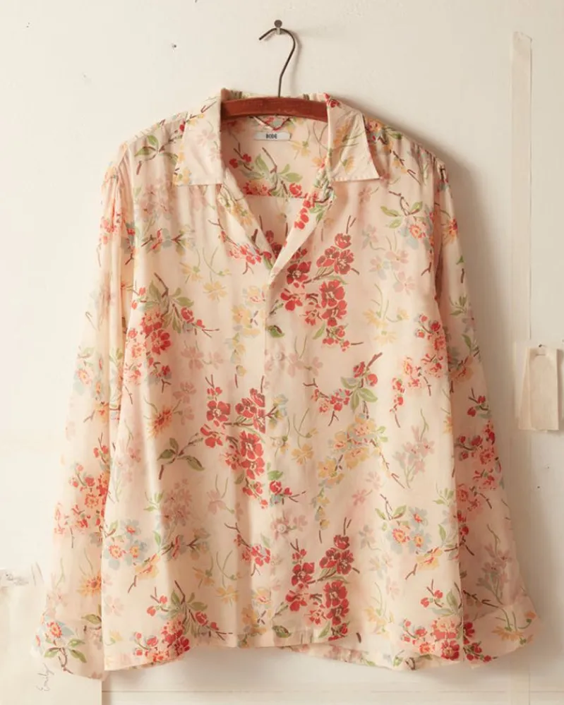 Shirts<BODE Flowering Crabapple Long Sleeve Shirt