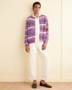 Knitwear<BODE Flynn Cardigan Purple