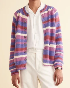 Knitwear<BODE Flynn Cardigan Purple
