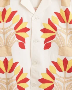 Shirts<BODE Foliage Applique Long Sleeve Shirt