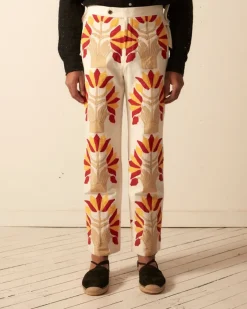 Trousers & Pants<BODE Foliage Applique Trousers