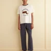 Cut & Sew<BODE Fur Me Tee White