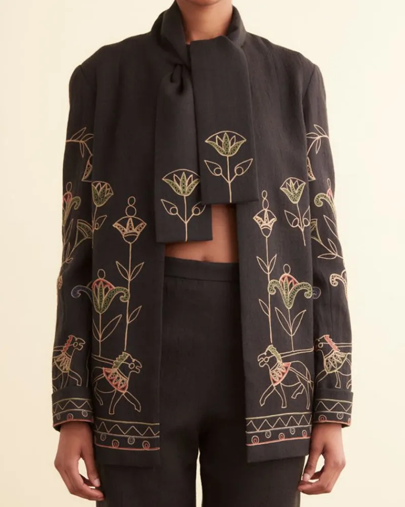 Outerwear<BODE Garden Chariot Jacket Navy