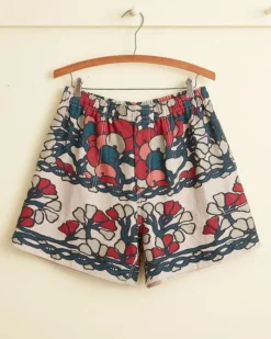 Shorts<BODE Garden Lattice Shorts Ecru/Multi